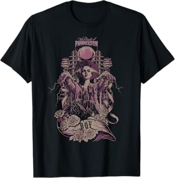 Universal Monsters Bride Of Frankenstein Vintage T-Shirt