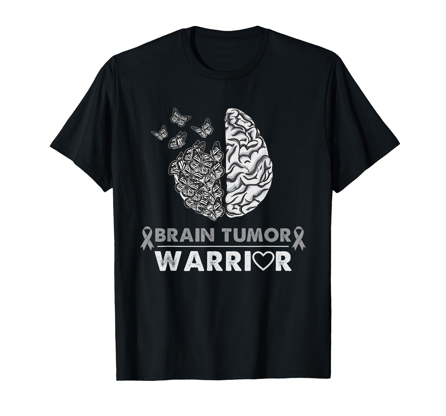 Brain Tumor Warrior Brain Tumor Awareness T-Shirt