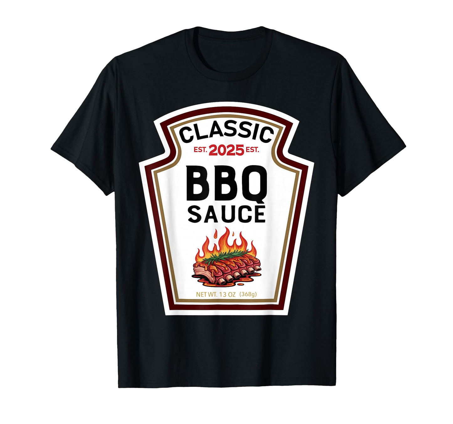 Barbecue Sauce Halloween Costume Family Matching T-Shirt