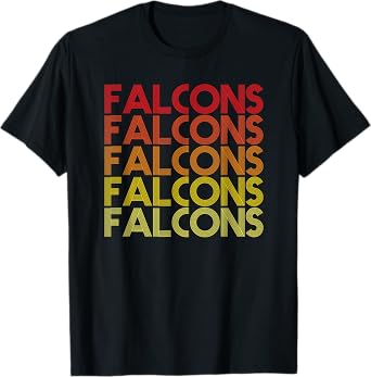 Retro Vintage Falcons T-Shirt