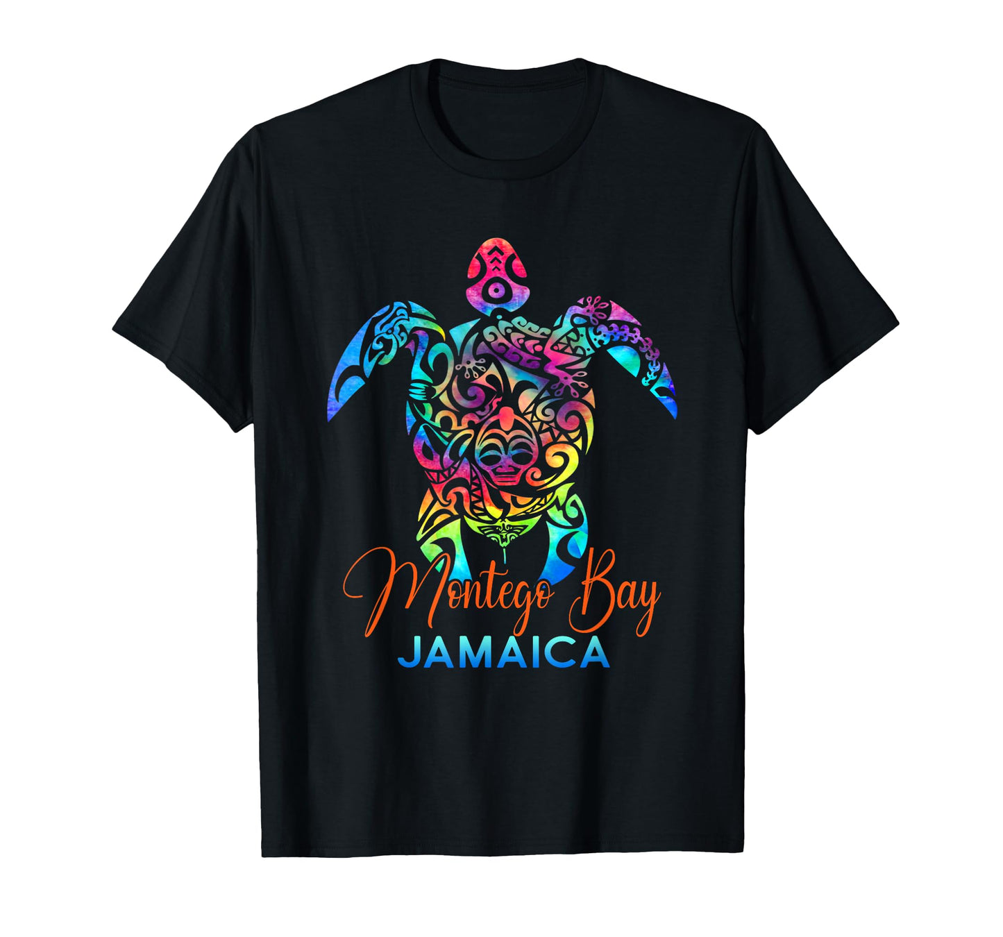 Montego Bay Jamaica Sea Turtle Family Vacation Summer 2025 Men Women Kids T-Shirt