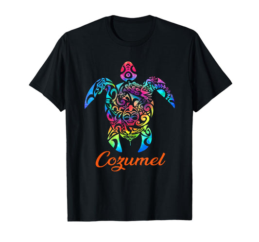 Cozumel Sea Turtle Family Vacation Summer 2025 T-Shirt