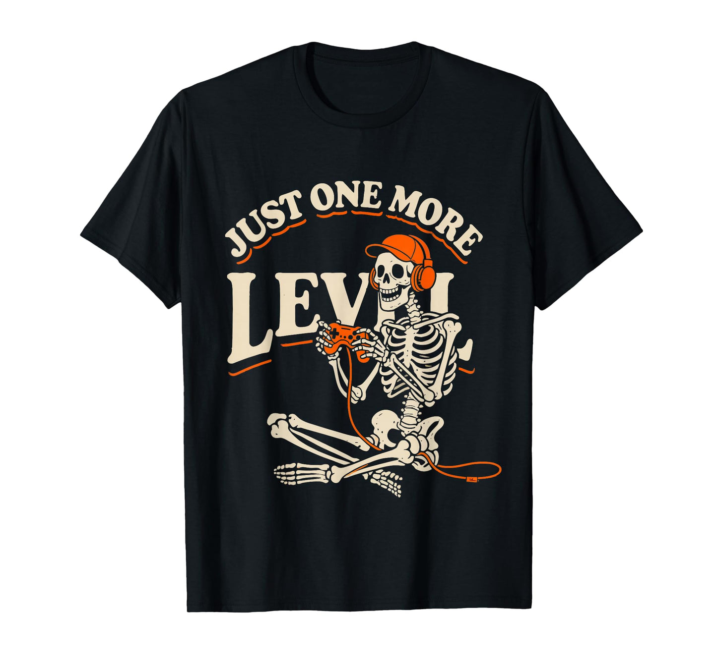 Funny Video Game Halloween Skeleton Gamer Costume T-Shirt