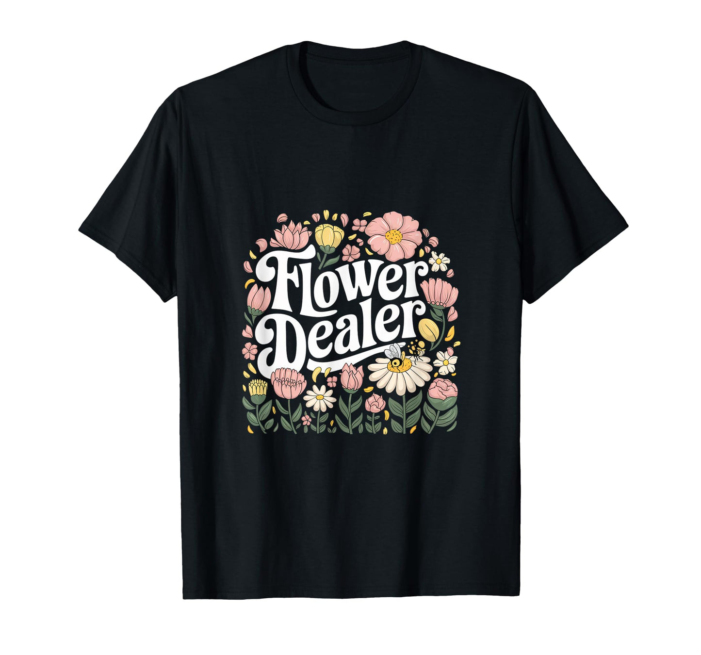 Flower Dealer Florist Gardening Lover ||- T-Shirt