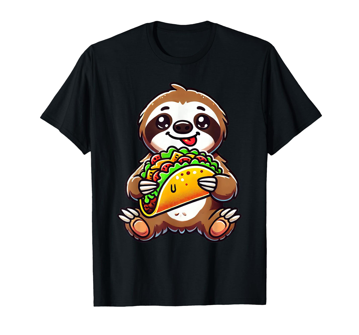 Sloth Eating Taco T-Shirt