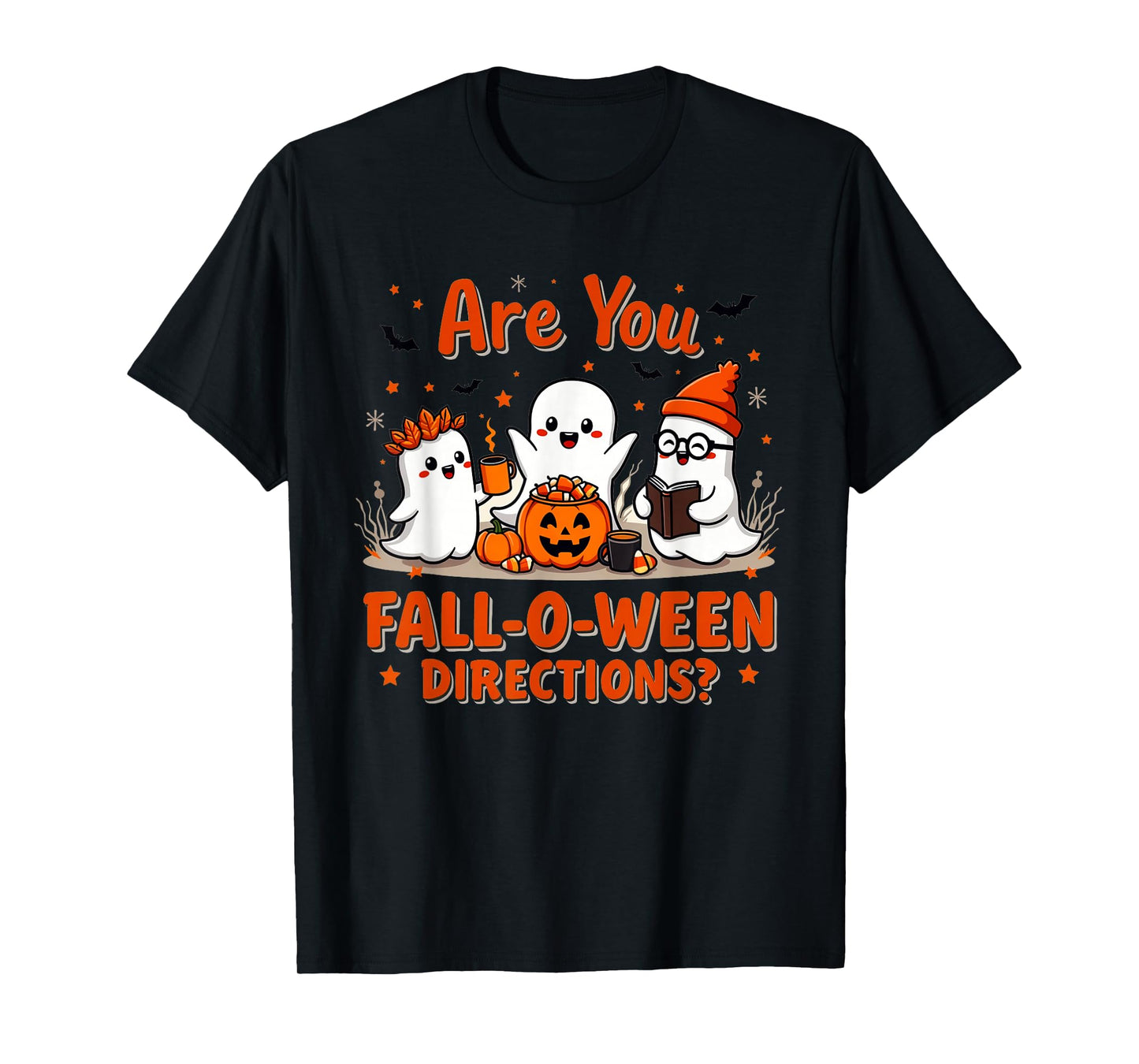 are You Fall O Ween Directions Funny Halloween Teacher Joke T-Shirt