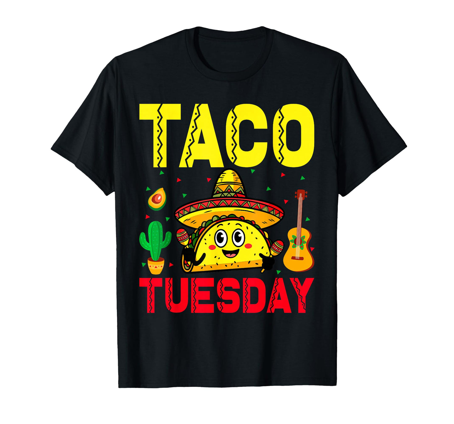 Funny Mexican Taco Lover Taco Tuesday Foodie Mexico Taco T-Shirt