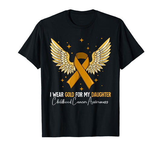 Daughter Childhood Cancer Awareness T-Shirt