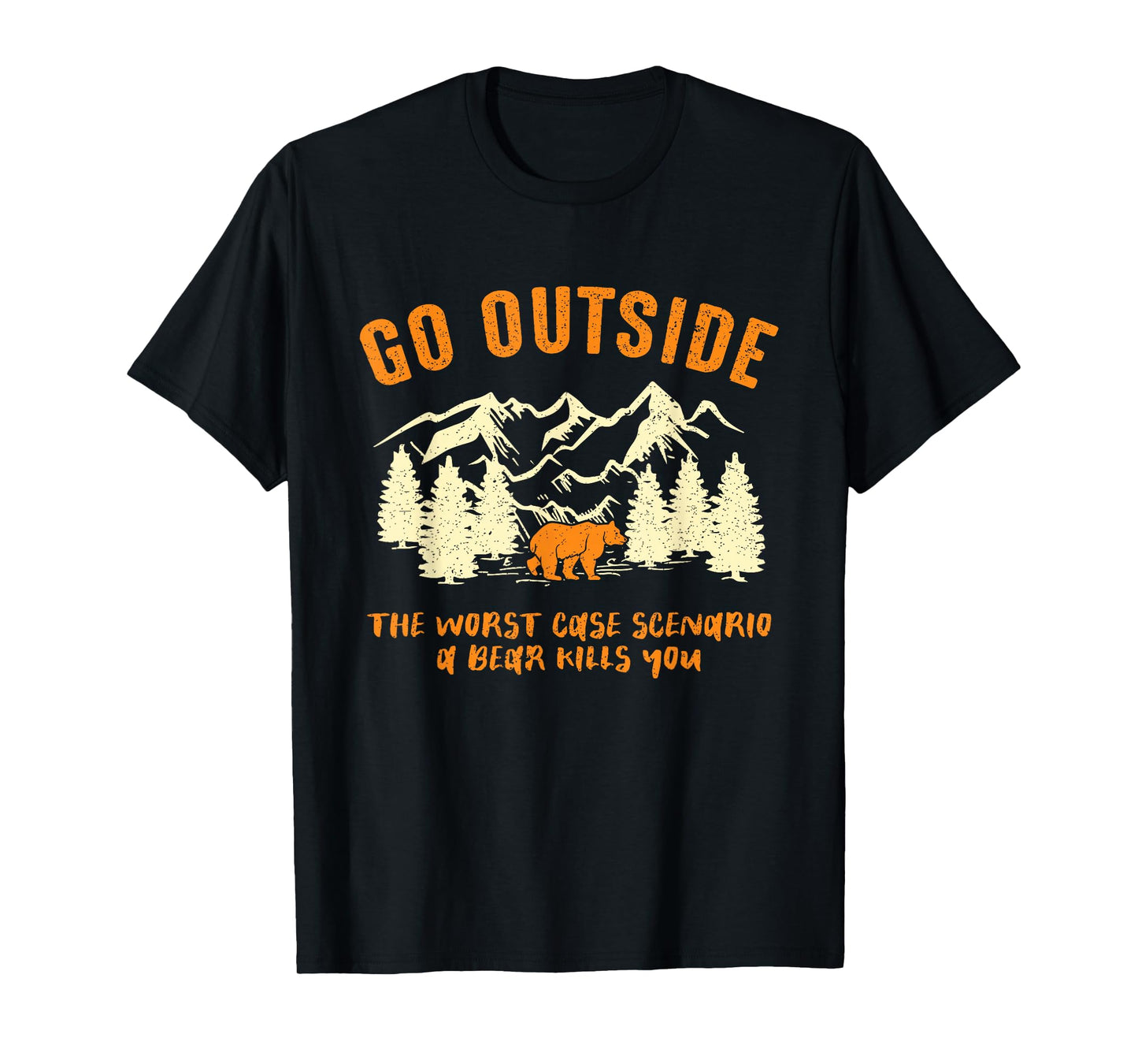 Outdoor Activities Hikers Nature Hiking Lovers Camping T-Shirt