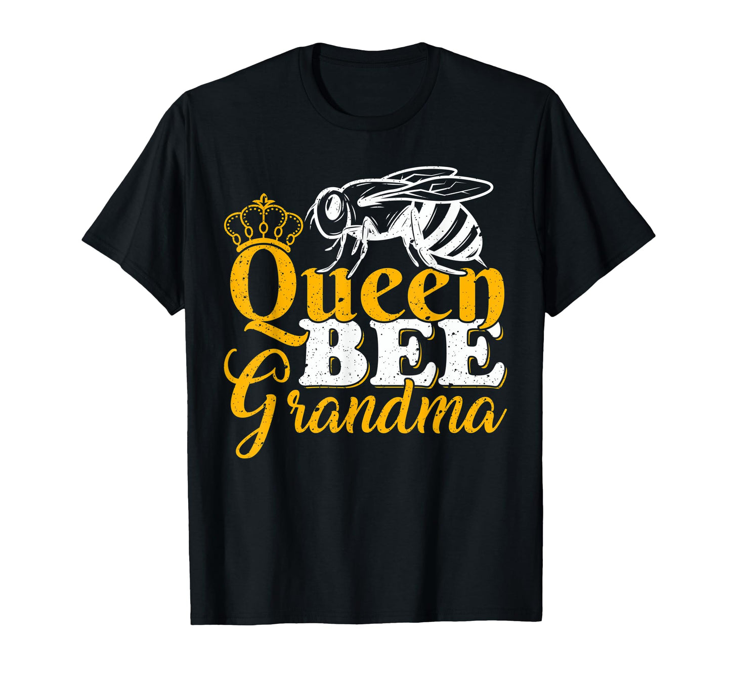 Queen Bee Beekeeper Honey Bees Lover Queen Bee Grandma T-Shirt