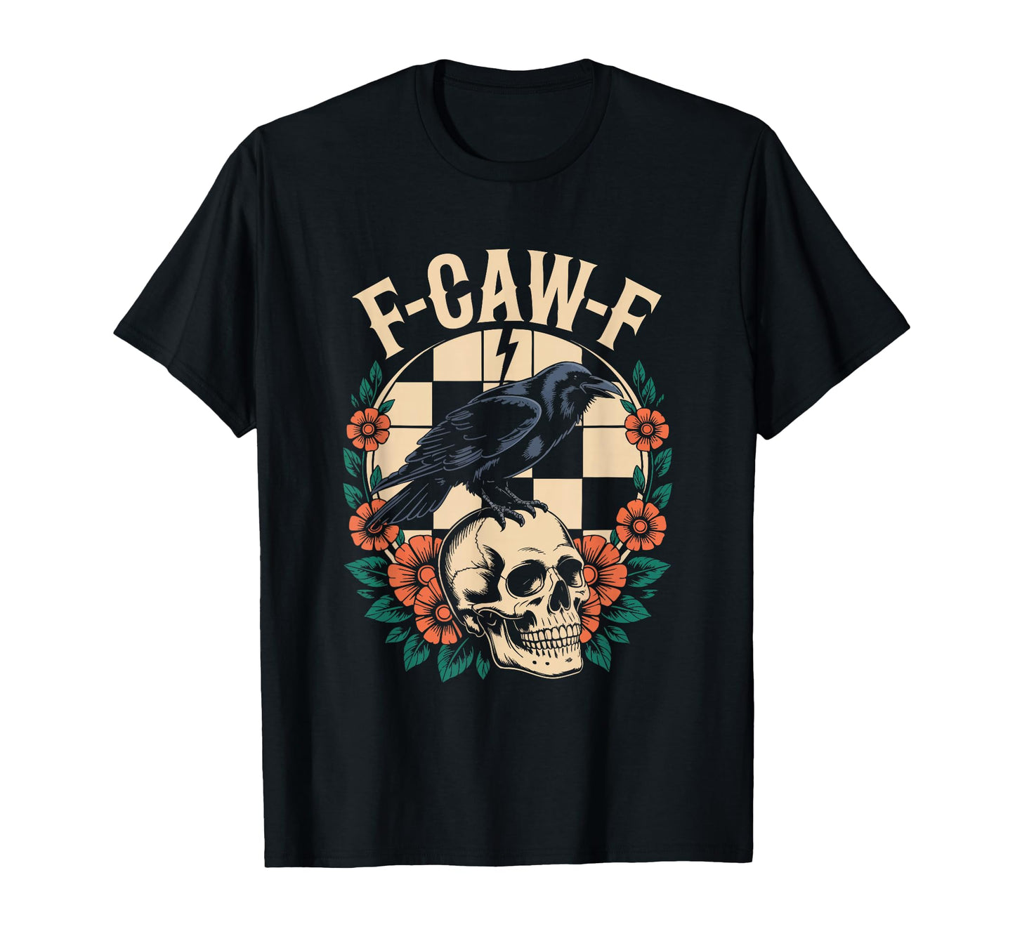 F-Caw-F Funny Crow Quote Meme Style 07 T-Shirt