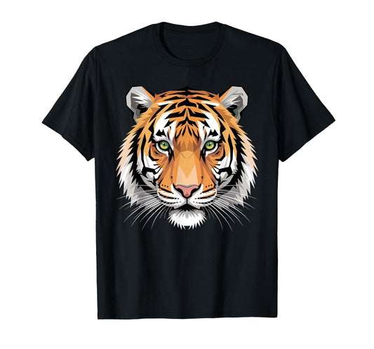 Cool Tiger Costume for Men Women Kids Pattern Tiger Lover T-Shirt