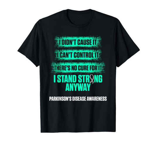 Parkinsons Disease Awareness Cause Warrior Survivor T-Shirt