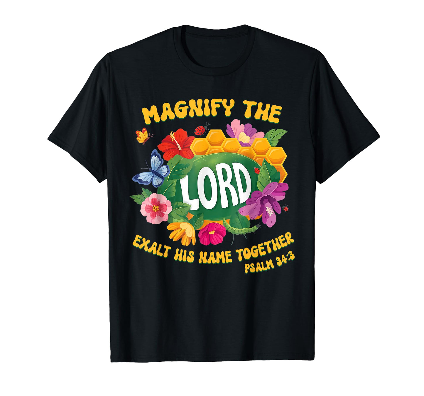 VBS 2025 Summer Camp Magnify The Lord Christian T-Shirt