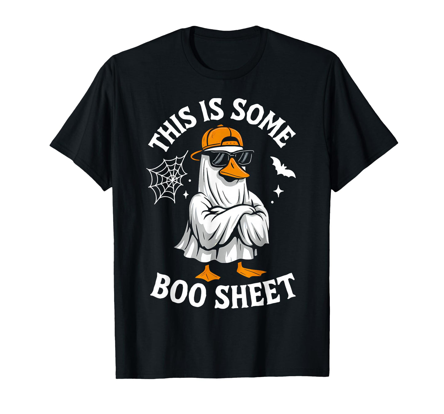 This is Some Boo Shet Funny Halloween Goose Ghost Women Men T-Shirt