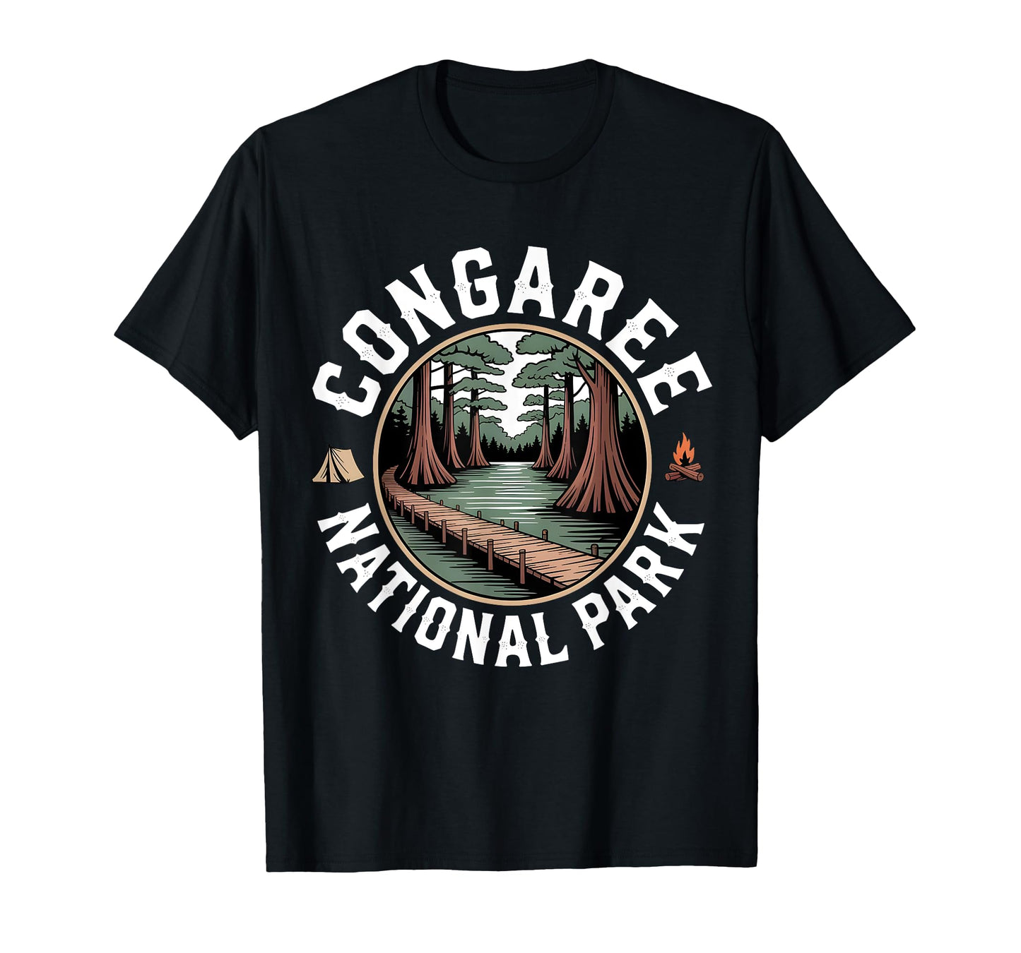 Congaree National Park Hiking Adventure Forest Men Women Kid T-Shirt