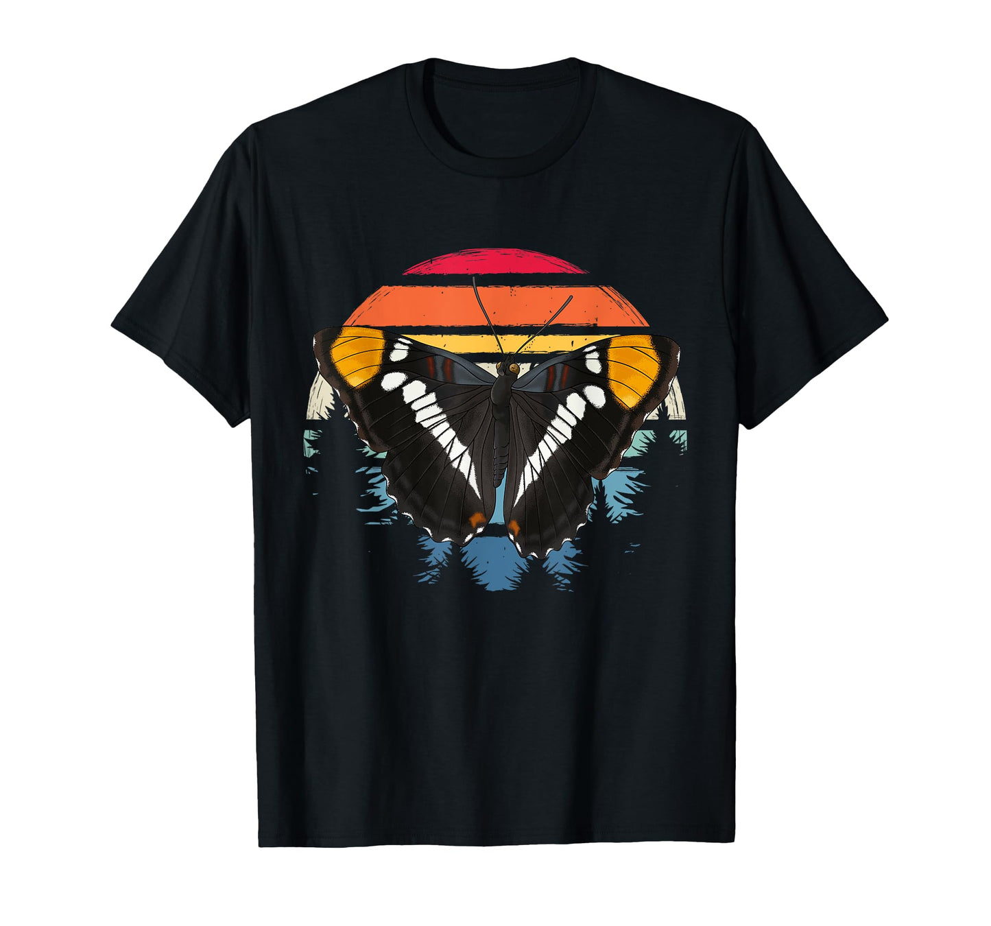 Retro California Sister Butterfly Shirt Insect Butterfly T-Shirt
