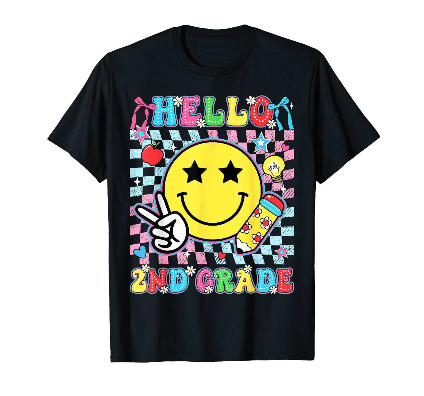2nd Grade For Girls Boy Teacher Second Grade Back to School T-Shirt