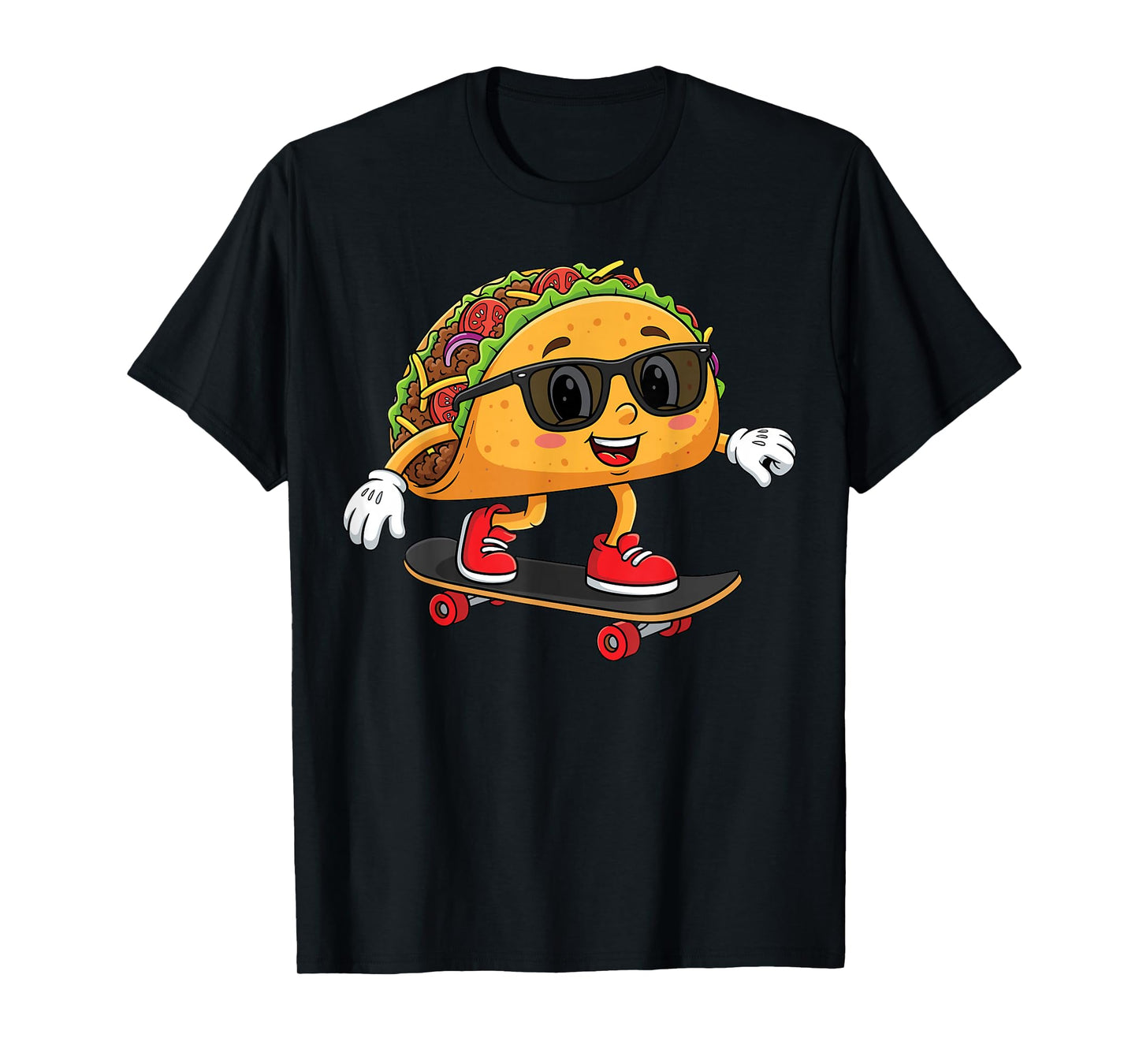 Taco Skateboarding Skating T-Shirt