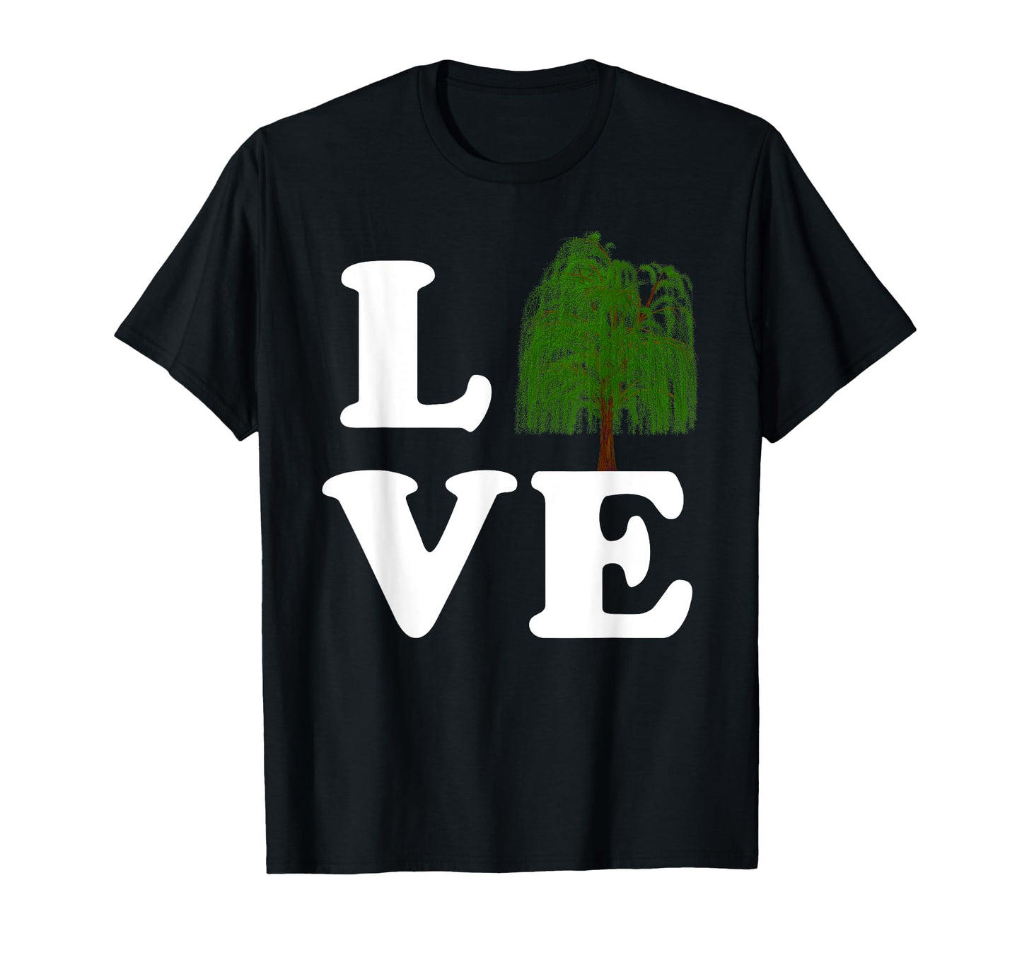 Love Trees Shirt Earth Day Weeping Willow Women Men Kids Tee T-Shirt