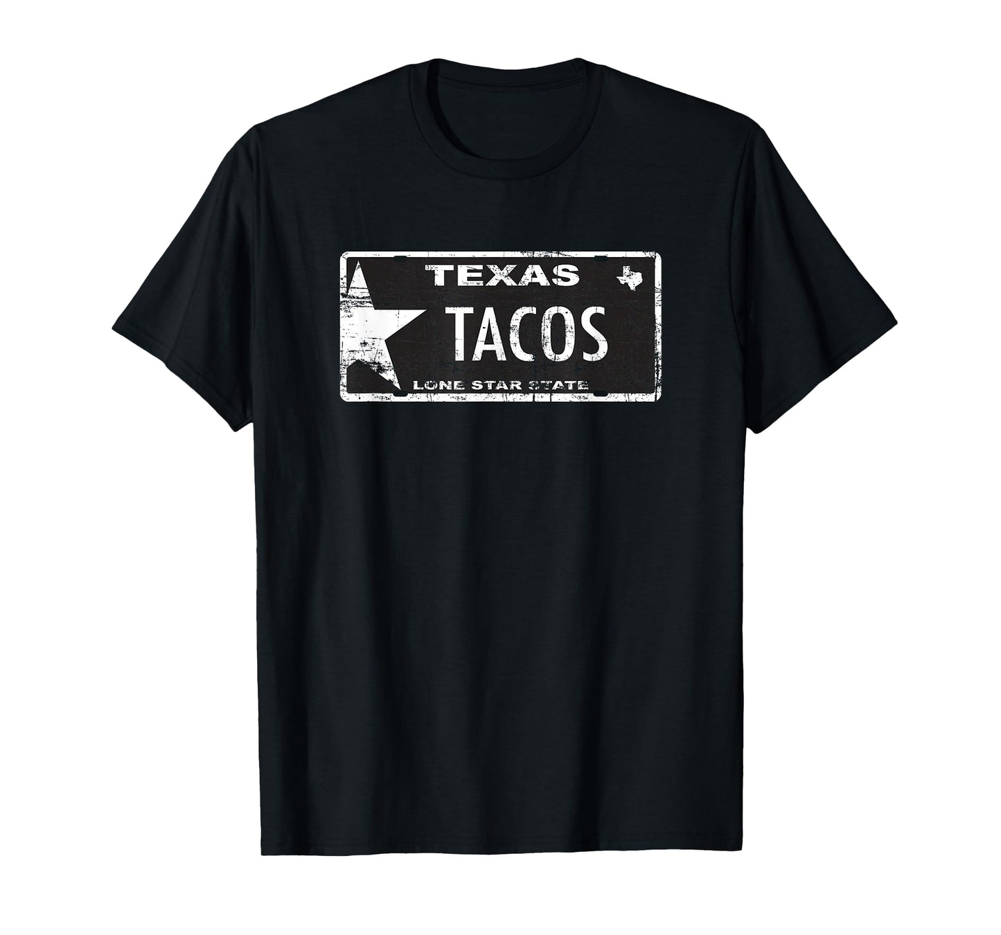 Texas tacos license plate T-Shirt