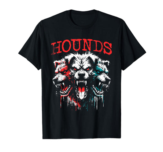 Cerberus - Creepy Three-Headed Hound Of Haides Halloween T-Shirt