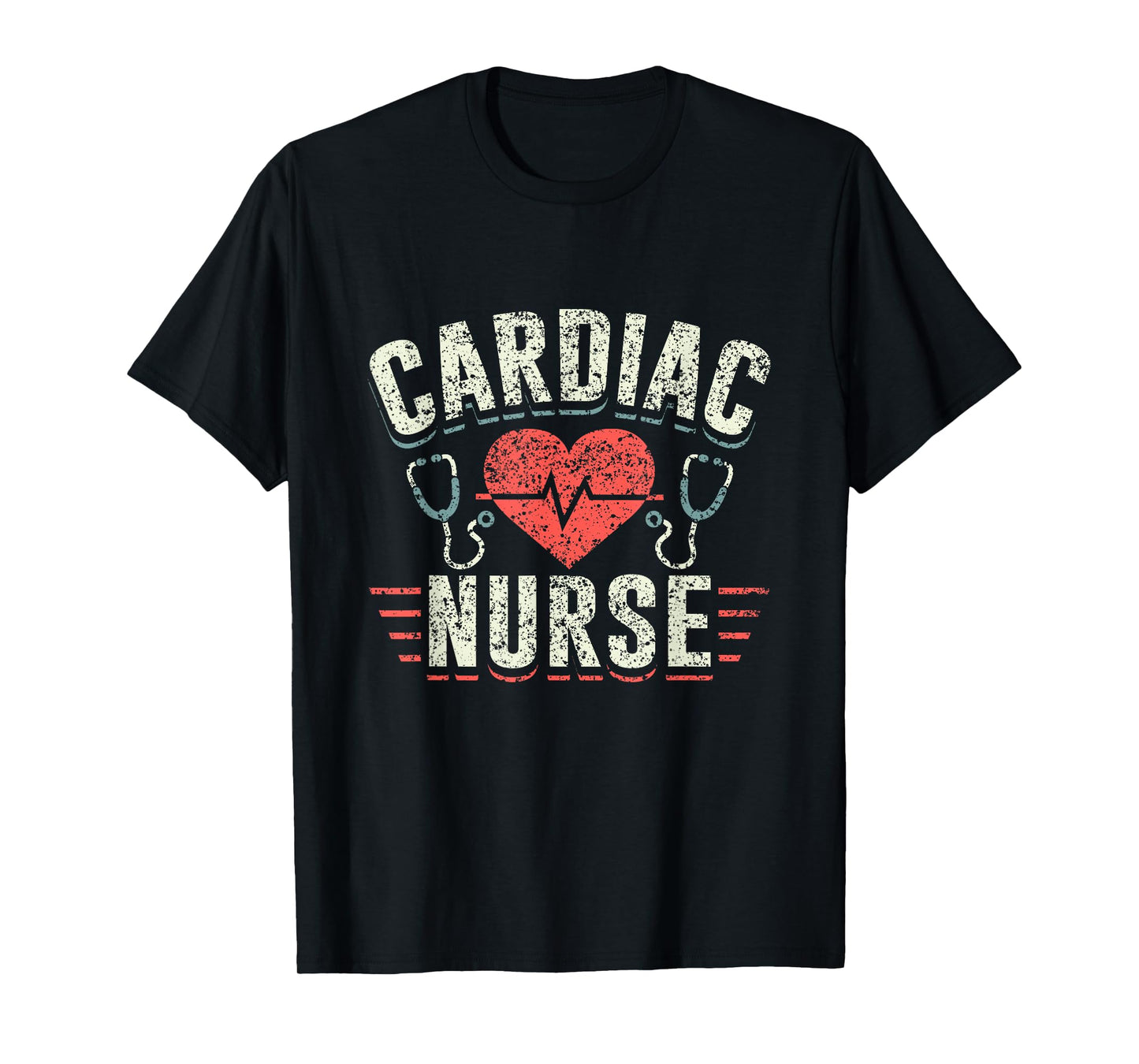 Cardiac Nurse Cardiology Heart Nursing Cardiac Nurse T-Shirt