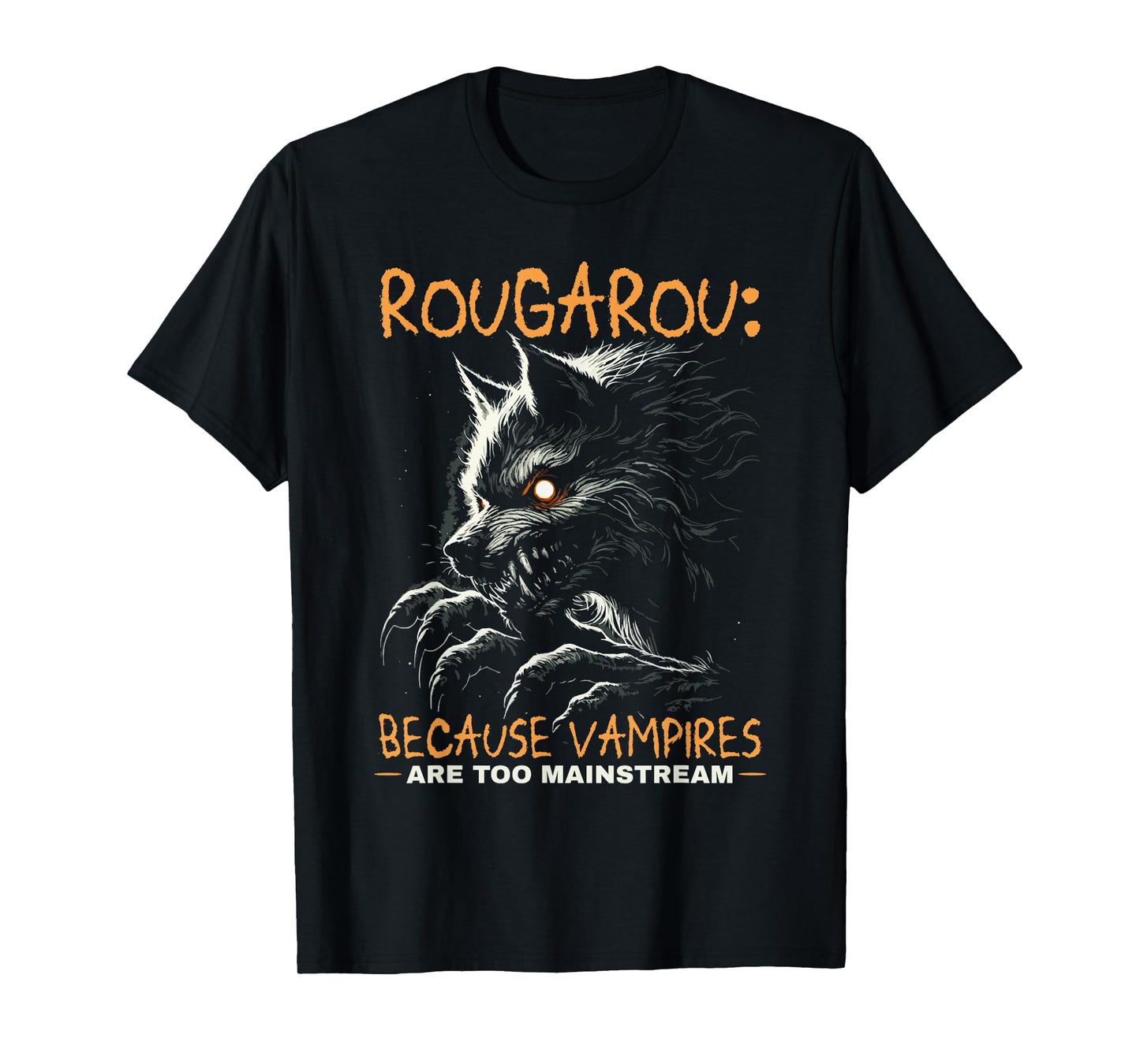 Rougarou Louisiana Mythical Creature Swamp French Folklore T-Shirt