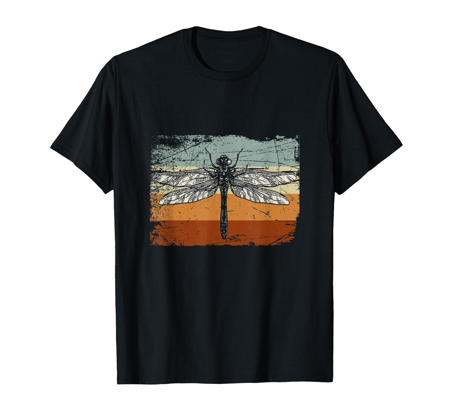 Retro Insect Dragonfly T-Shirt