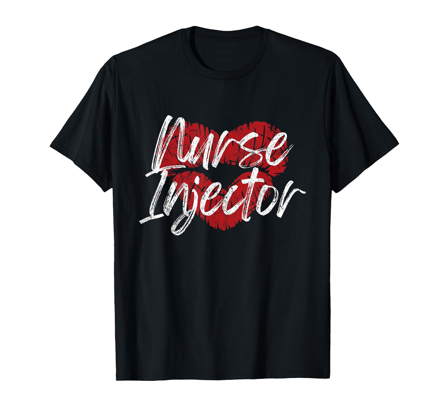 Vintage Nurse Injector Kiss Aesthetic Nurse Injector T-Shirt