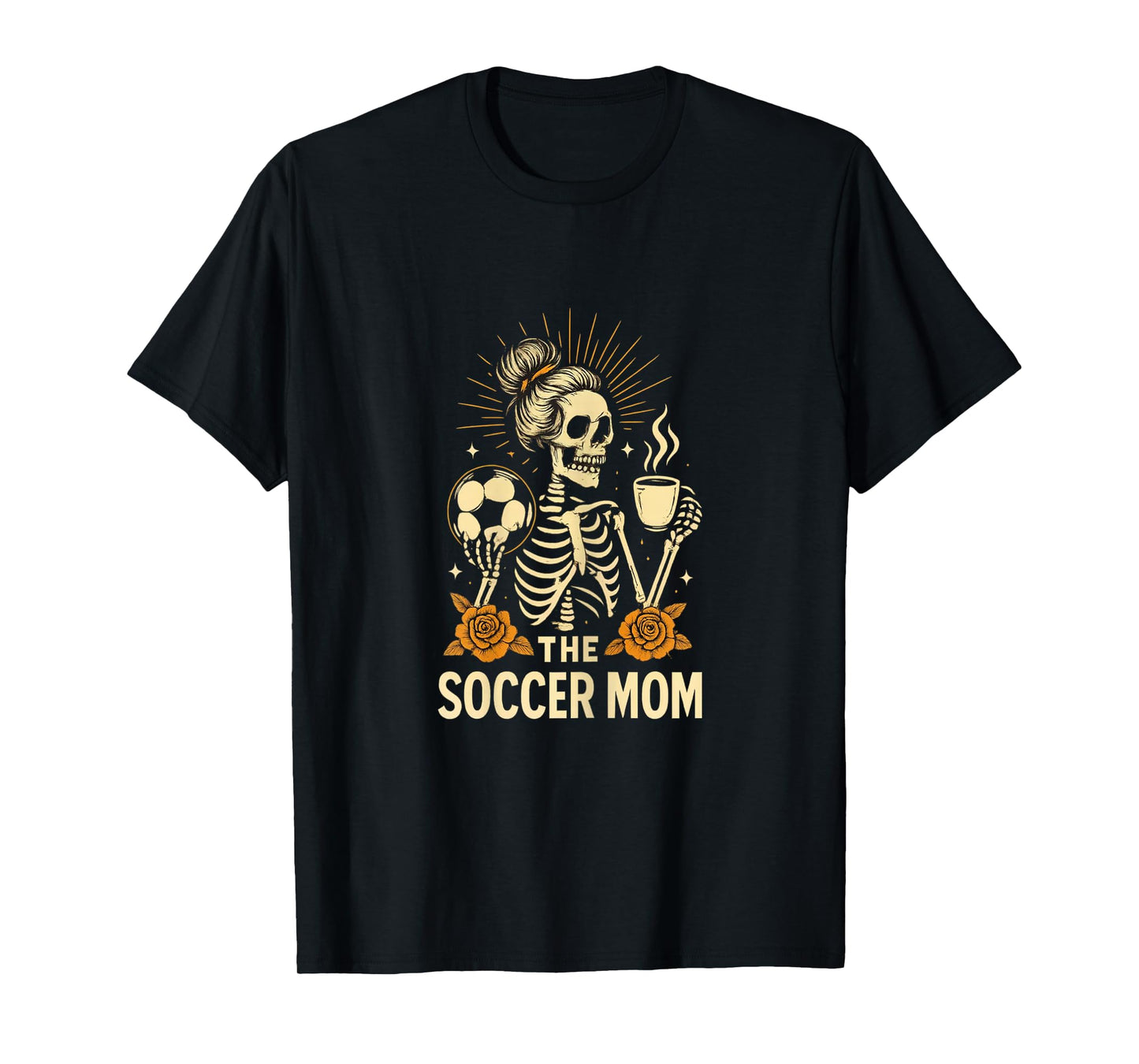 Halloween Soccer Mom Soccer Mom Art Soccer Mama Gift for Soc T-Shirt
