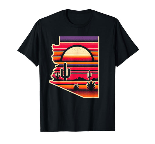 Arizona tshirt Love State Of Arizona Cactus Nature Outdoors T-Shirt
