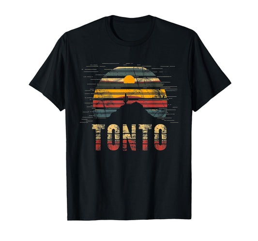 Tonto - US National Park Forest Vintage Men Women Kids Retro T-Shirt