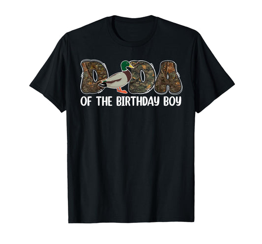 Dada Of The Birthday Boy One Lucky Duck 1st Birthday Family T-Shirt