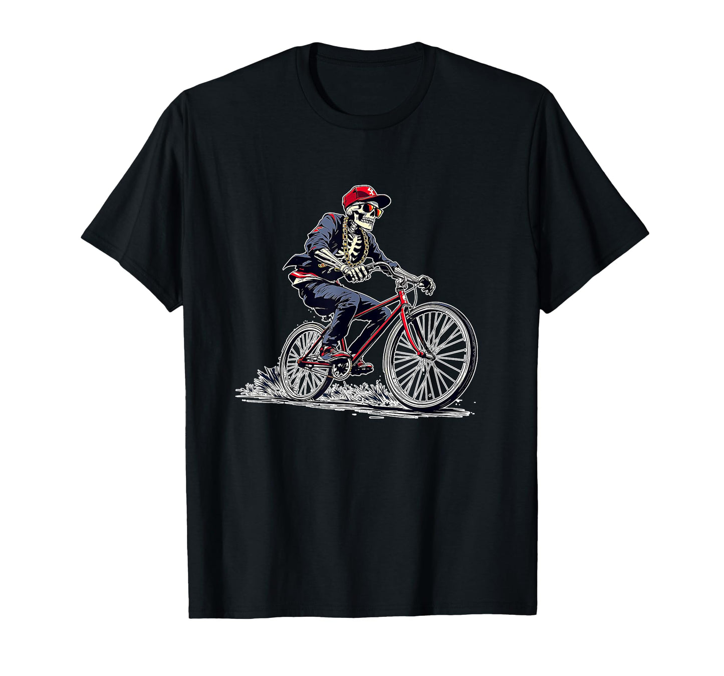 Ride Your Bike Skeleton Cycling Enthusiast T-Shirt