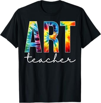 Art Teacher Tie Dye Appreciation Day Hello Back To School Men Women T-Shirt