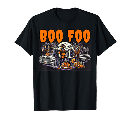 Urban Cultura Chicano Latino Cholo Mexican Halloween Homies T-Shirt
