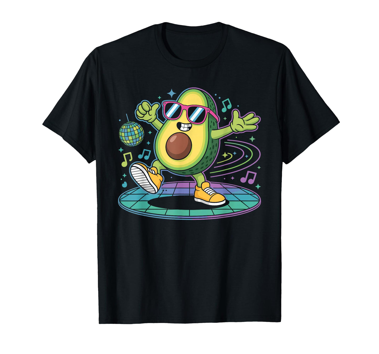 Dabbing Avocado T-Shirt Dabbing Fruit Shirts Vegan Avocado T-Shirt