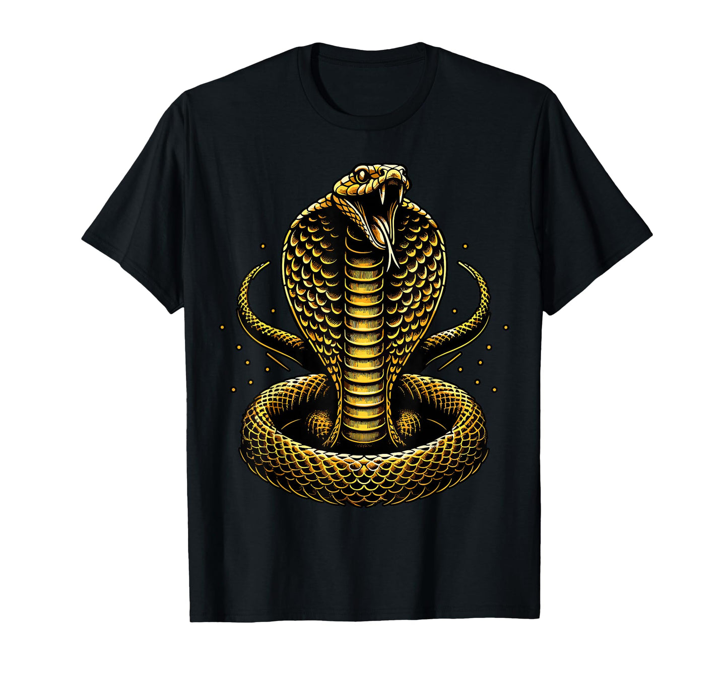 Golden Cobra Snake T-Shirt