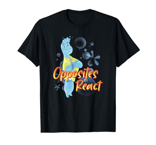 Disney Pixar Elemental Opposites React Wade Poster T-Shirt