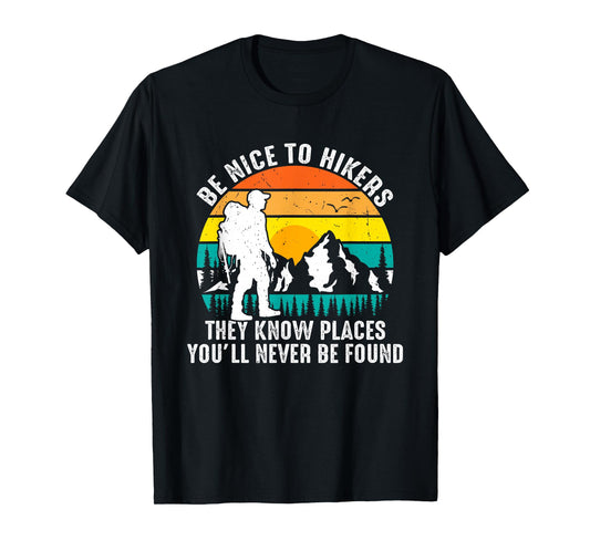 Mountain Hiking Hiker Outdoor Nature Explorer Adventure T-Shirt