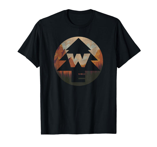 Disney Pixar Up Wilderness Explorer Landscape Badge T-Shirt