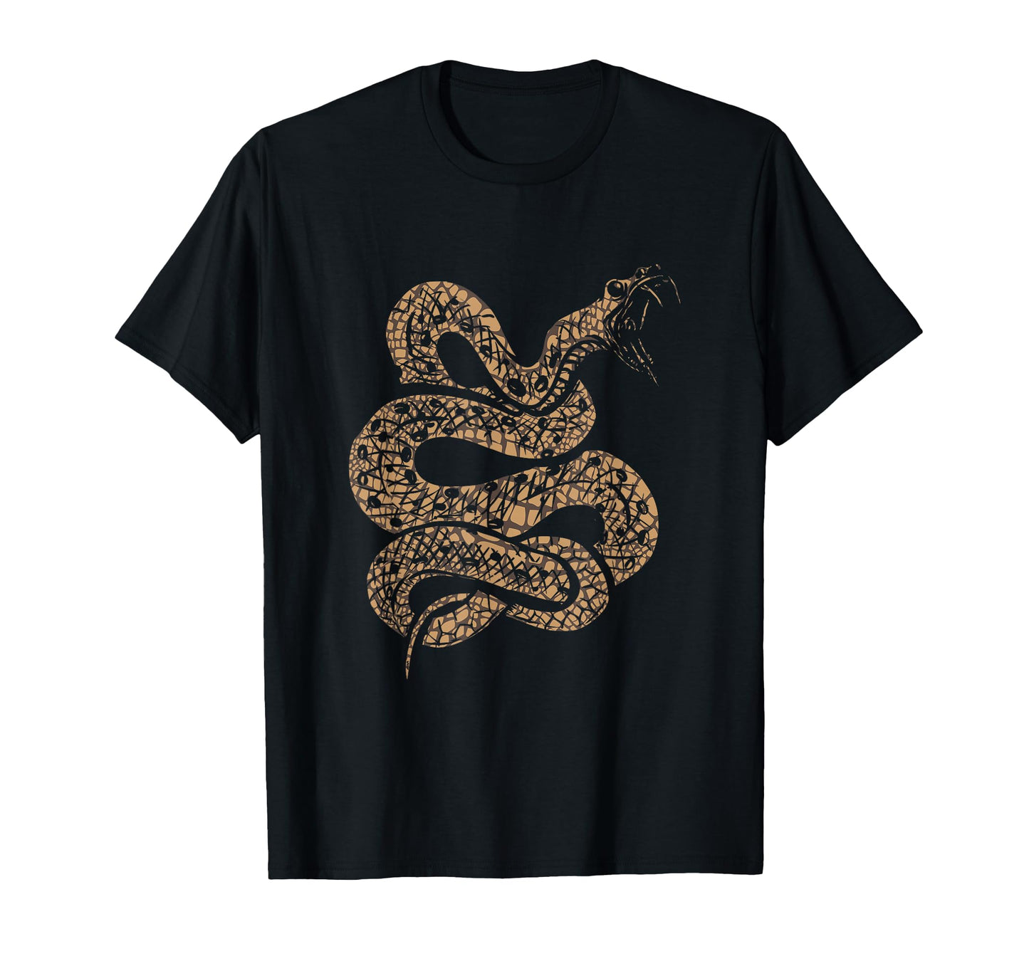 King Cobra Hissing Distressed Snake Lover Gift T-Shirt