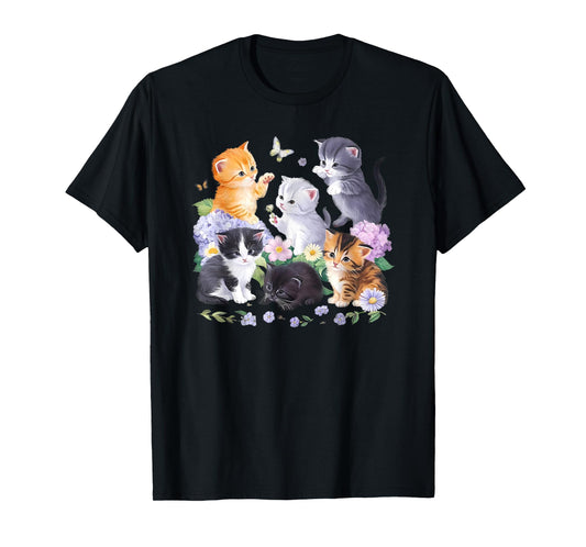cottagecore cat T-Shirt
