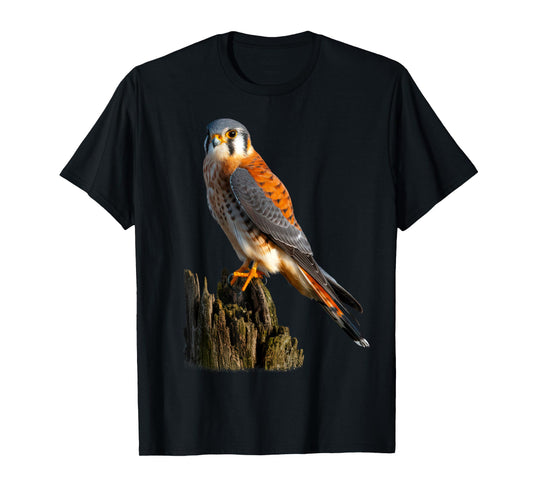 American Kestel Bird Falcon Birdwatcher T-Shirt
