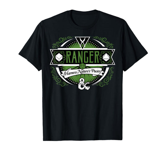 Dungeons & Dragons Ranger Harness Nature's Power Logo T-Shirt