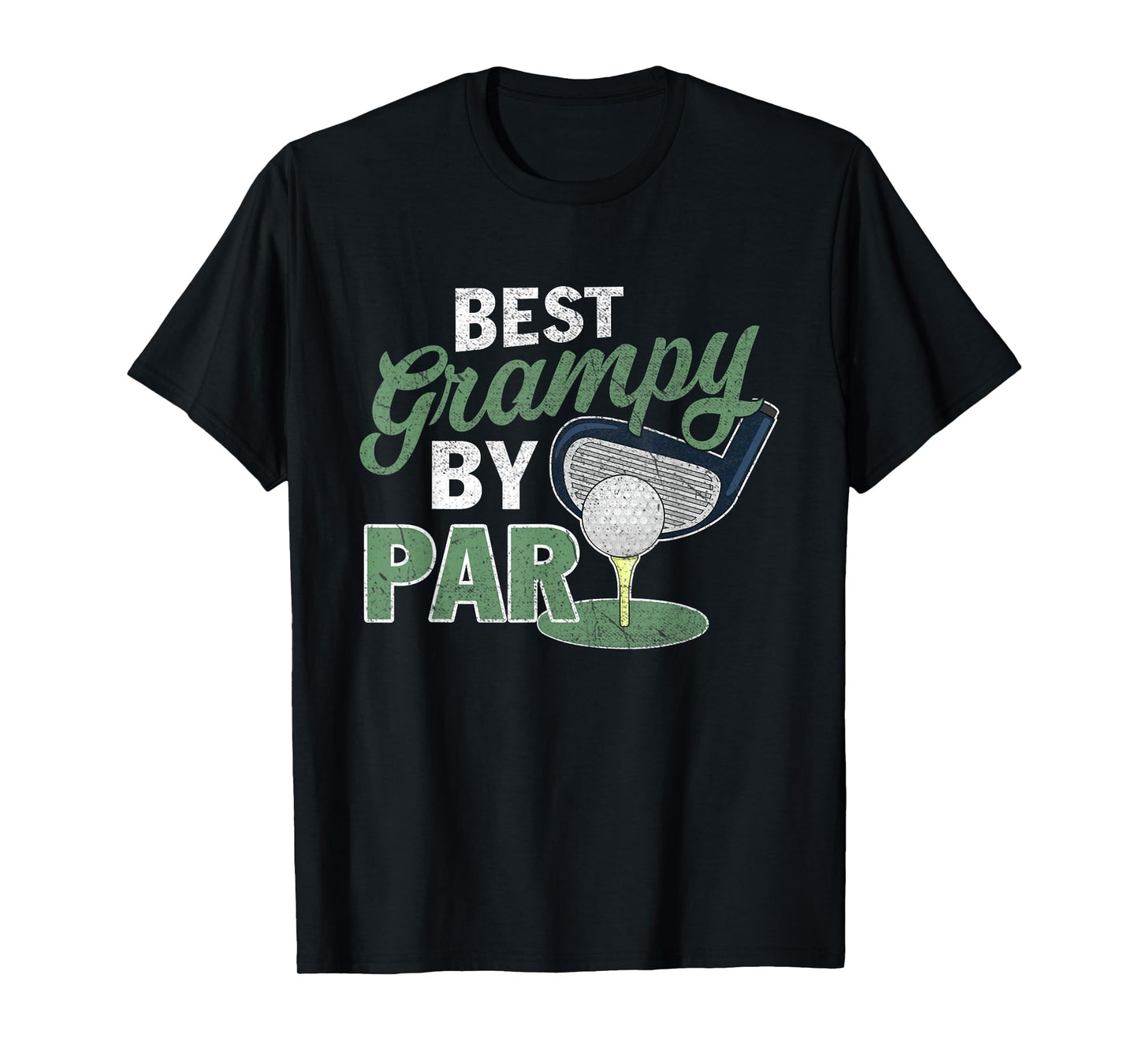 Best Grampy By Par T-Shirt Fathers Day Golf Sports T-Shirt