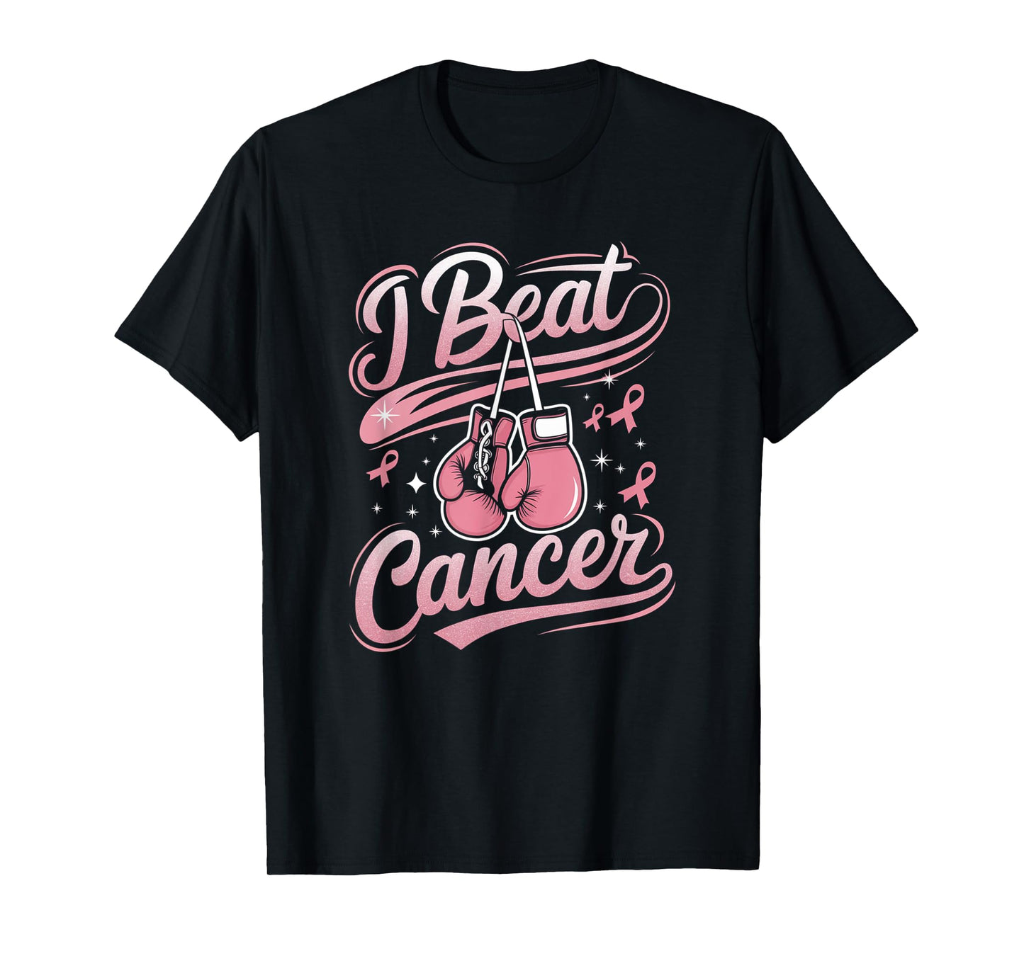 I Beat Cancer Breast Cancer Warrior T-Shirt