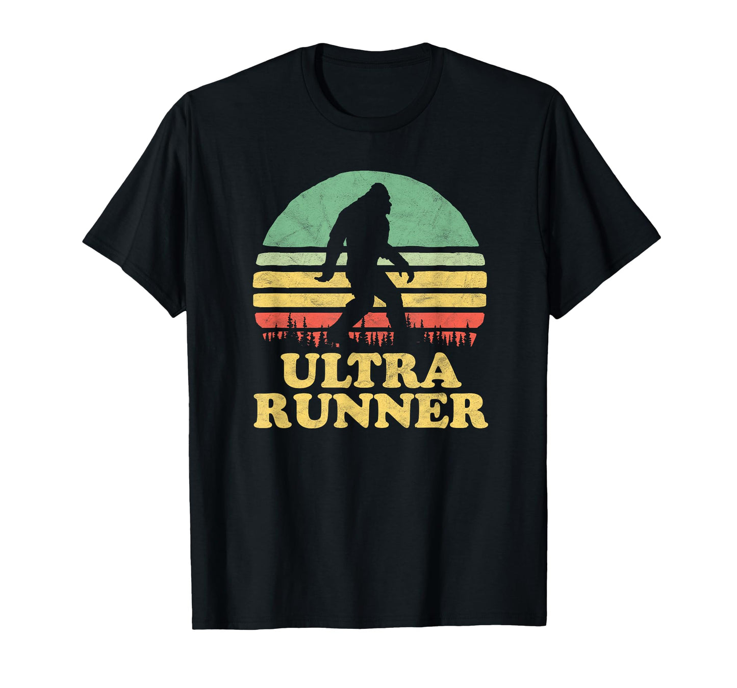 Bigfoot Ultra Runner Vintage Trail Marathon T-Shirt T-Shirt