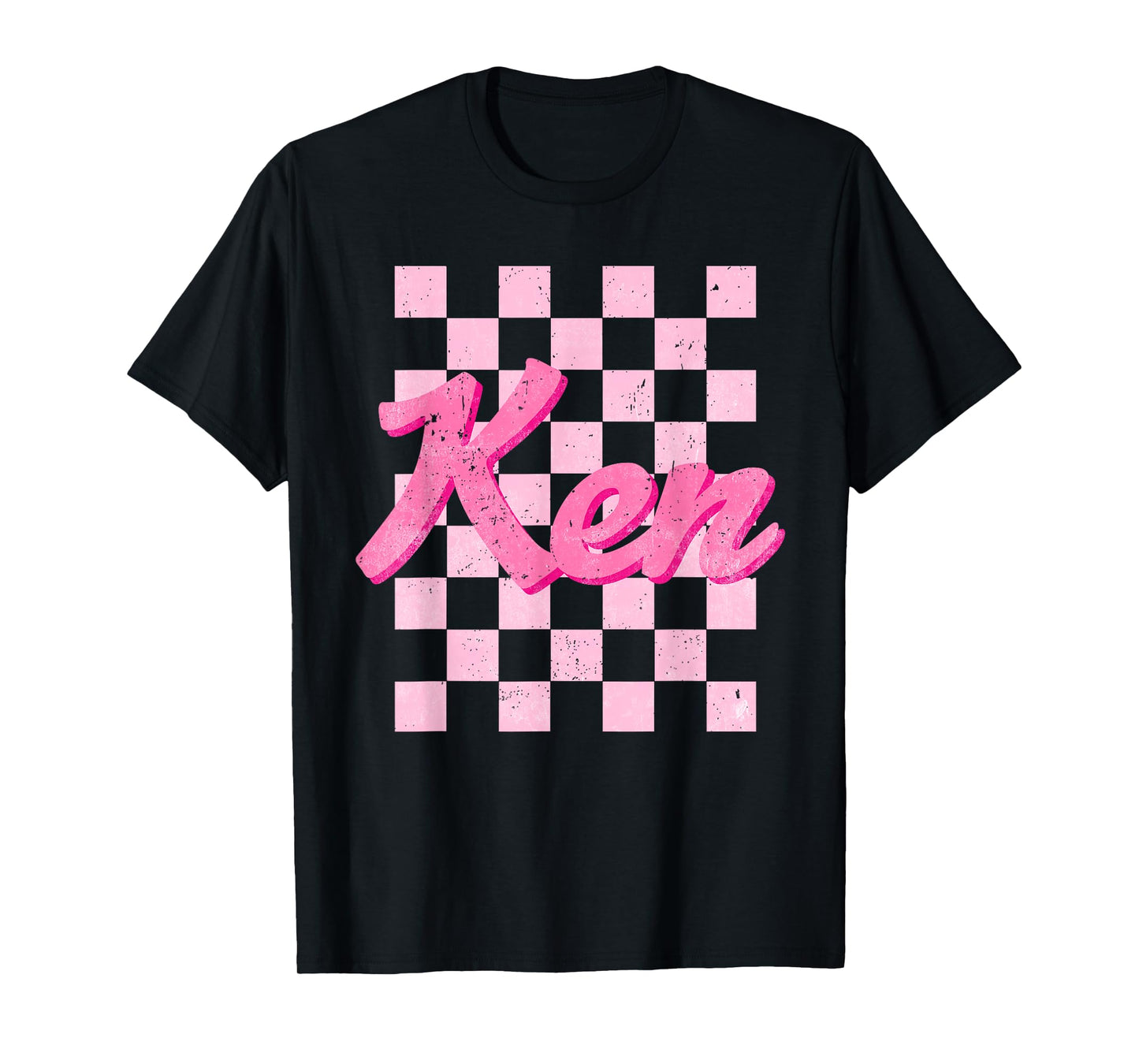 I Love Ken Personalized Classic Art Last Name Apparel T-Shirt
